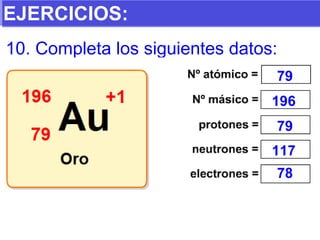 EJERCICIOS: 10. Completa los siguientes datos: 79 196 79 117 78 