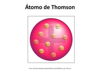 Átomo de Thomson

Fonte: http://pt.wikipedia.org/wiki/Modelo_at%C3%B4mico_de_Thomson

 