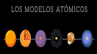 HISTORIA DEL MÓDELO
ATÓMICO
 