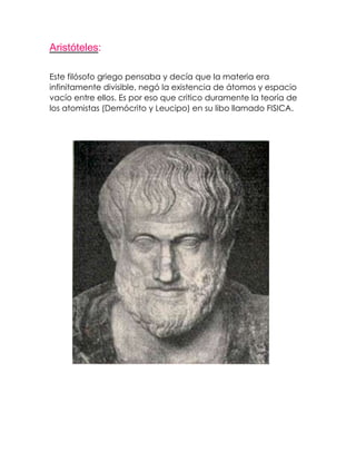 Grupo Nº 3 - Modelos atómicos a través del tiempo