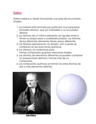 Grupo Nº 3 - Modelos atómicos a través del tiempo