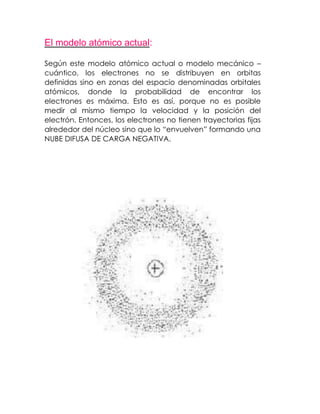 Grupo Nº 3 - Modelos atómicos a través del tiempo