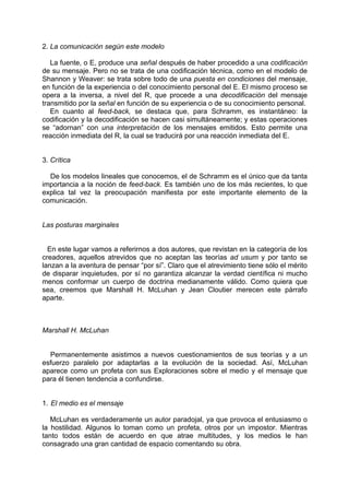 Modelos comunicacin humana (1) | PDF