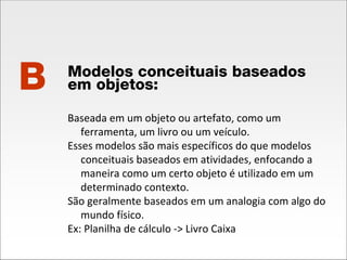 Modelos Conceituais - parte 1