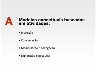Modelos Conceituais - parte 1