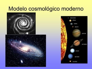 Modelo cosmológico moderno 
 