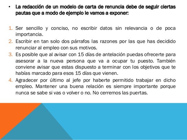 Modelos de cartas