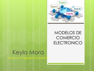 MODELOS DE
                                  COMERCIO
                                 ELECTRONICO

   Keyla Mora
Octavo c1 Ingeniería Comercial
 