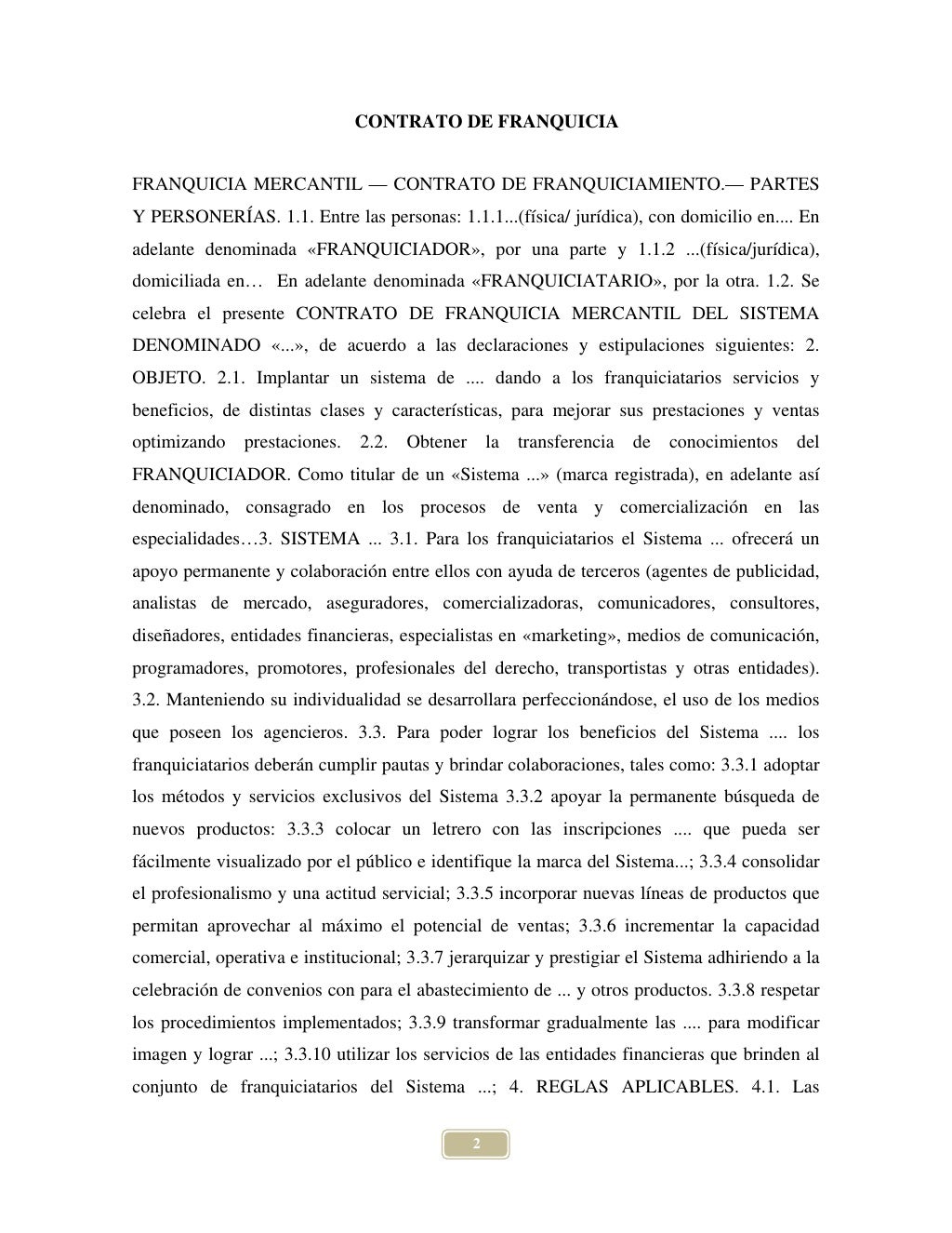 Modelos De Contratos Civiles Y Mercantiles El Salvador