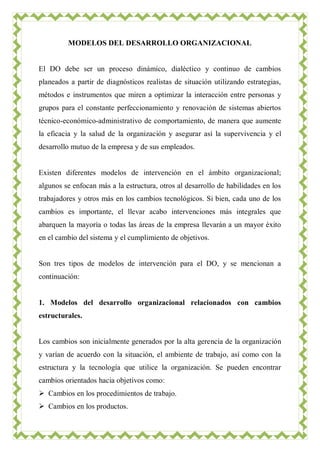 Modelos de DO | PDF
