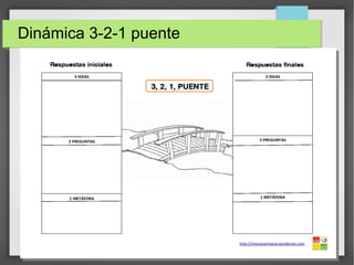 Dinámica 3-2-1 puente
 