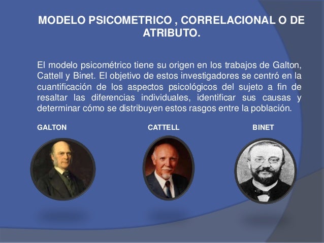 Modelos de evaluación psicologica