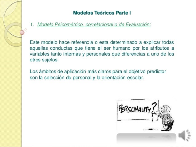 Modelos de evaluación psicologica