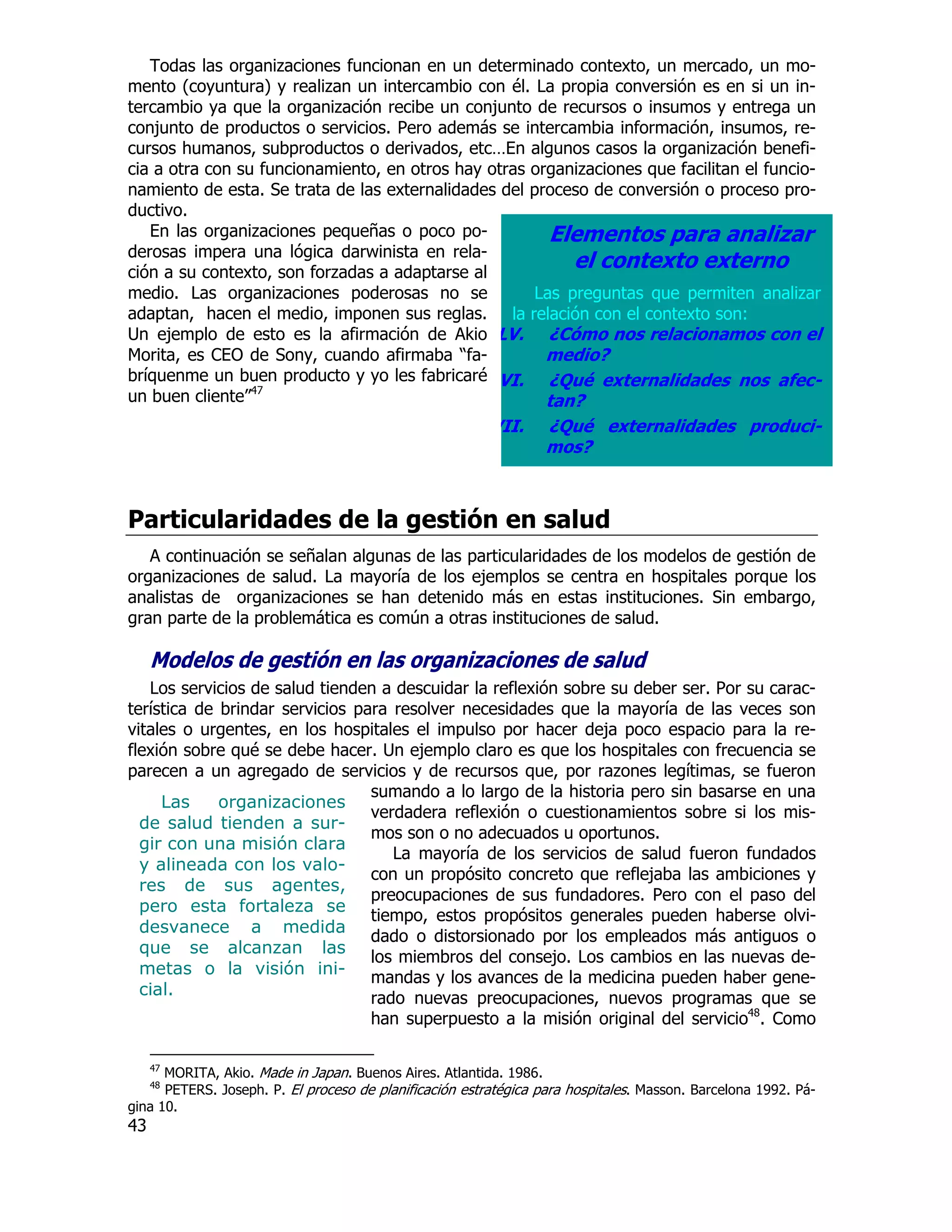 Modelos de gestion en salud | PDF