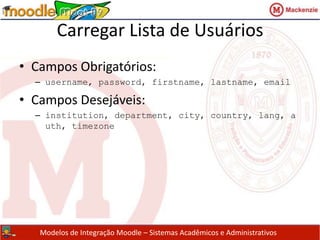 Mala-DiretaCarregar Lista de UsuáriosObservaçõesCada linha do arquivo deve conter apenas 1 registroCada registro é composto por uma série de campos, separados por vírgulas, preferencialmente (podendo ser: , ; : \t)A primeira linha do arquivo é especial, deve conter a lista de campos incluídos no arquivo