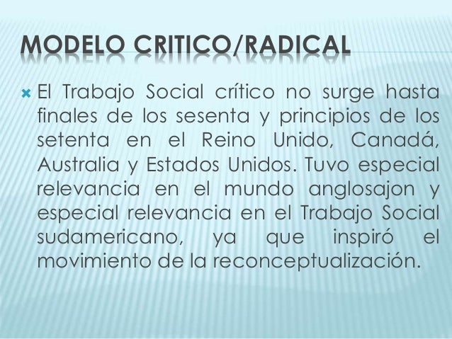 Modelos de intervencion