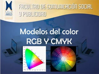 Modelos del color RGB Y CMYK 