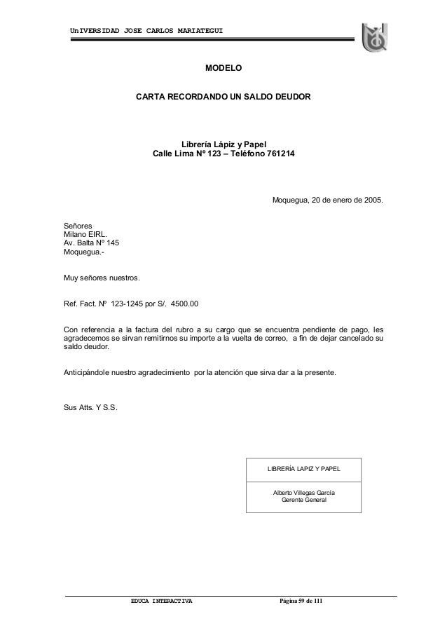 Modelos de oficio