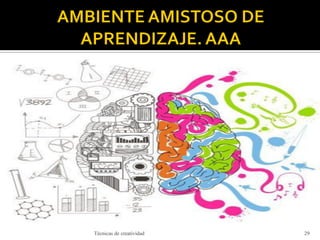 Técnicas de creatividad 29
 