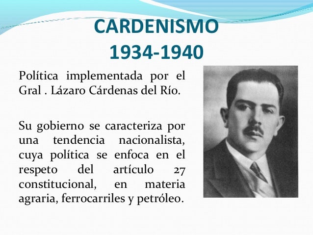 Modelos económicos implementados en méxico maximato y