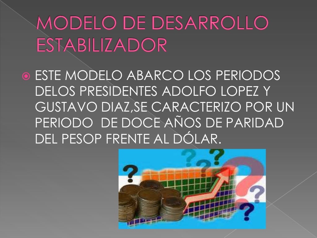 Modelos económicos precedentes a 1970