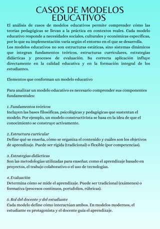 Fundamentos, paradigmas y modalidades de los modelos educativos ...