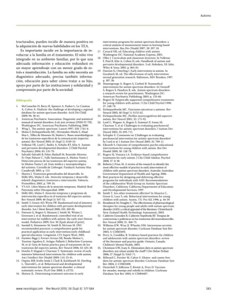 Fr Pychl Modelos intervencion en autismo | PDF