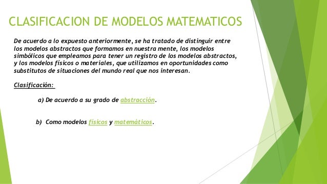 Modelos matematicos simulacion