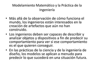 Modelos matemáticos