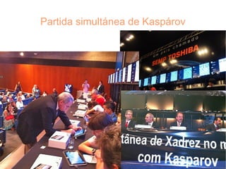 Partida simultánea de Kaspárov
 