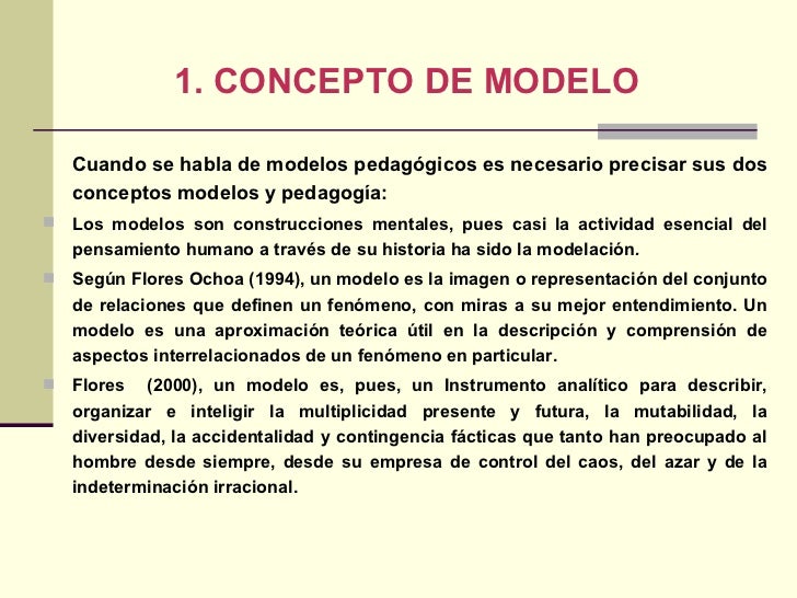Modelos Pedagogicos Modelos Pedagogicos