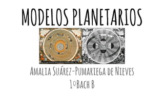 MODELOS PLANETARIOS
Amalia Suárez-Pumariega de Nieves
1ºBach B

 