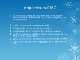 Modelos risc y cisc | PPT