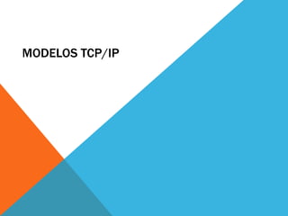 MODELOS TCP/IP
 