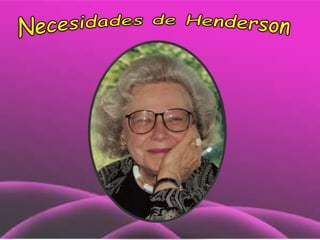 (Modelos y teorías) t. virgina henderson
