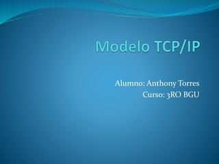 Alumno: Anthony Torres
Curso: 3RO BGU
 