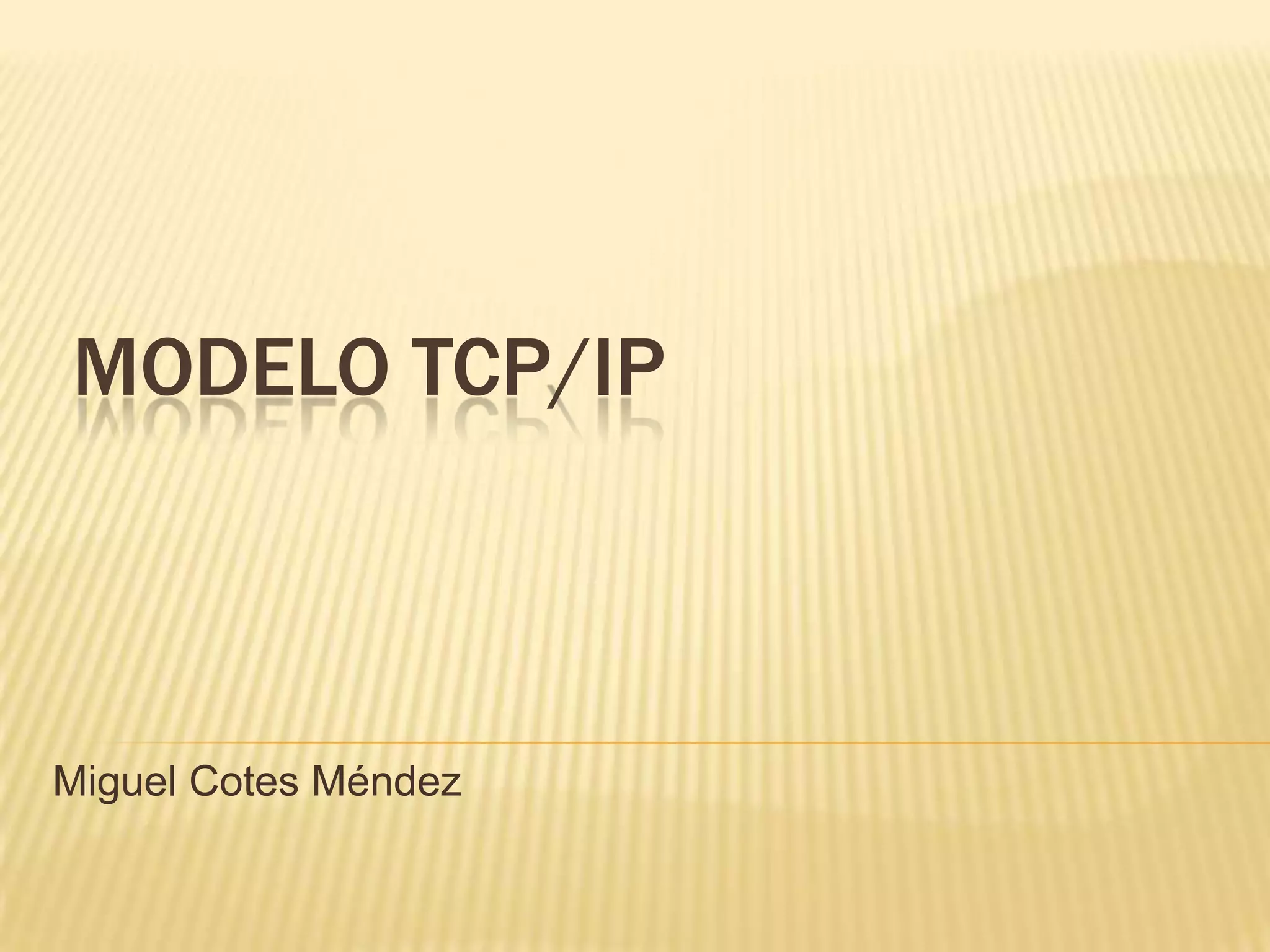 Modelo TCP/IP