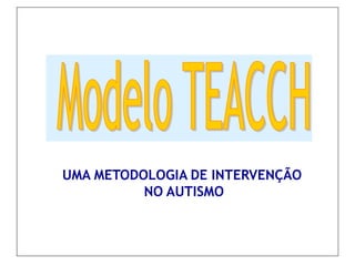 UMA METODOLOGIA DE INTERVENÇÃO
          NO AUTISMO
 