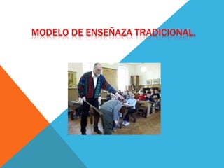 MODELO DE ENSEÑAZA TRADICIONAL.
 