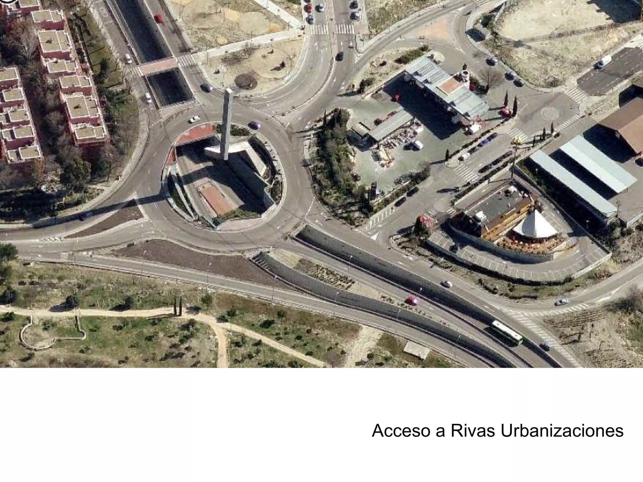 Acceso a Rivas Urbanizaciones 