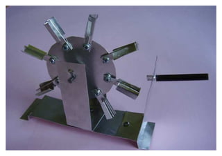 Model parne turbine