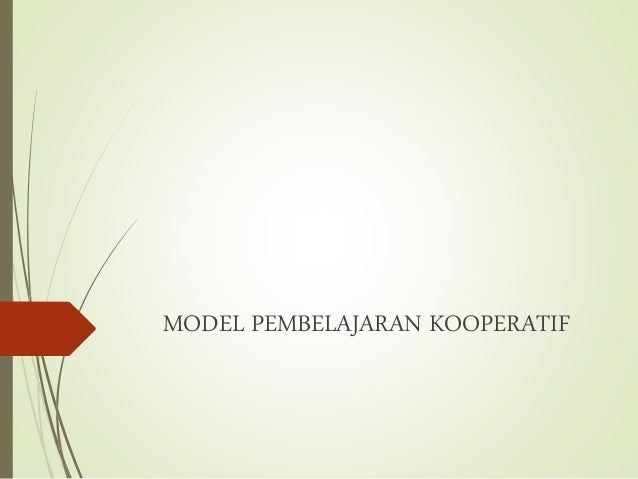 Model Pembelajaran