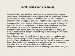 Model pemanfaatan e learning bagi pengembangan profsi guru pai | PPTX