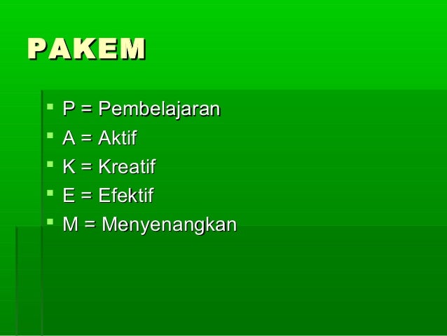 Model pembelajaran