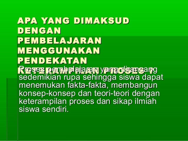 Model pembelajaran