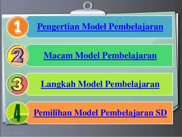 Ppt Model pembelajaran
