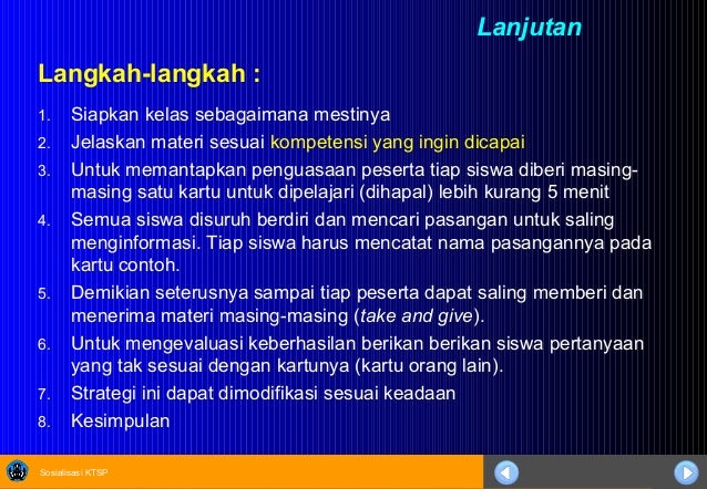 Model pembelajaran efektif Model pembelajaran efektif