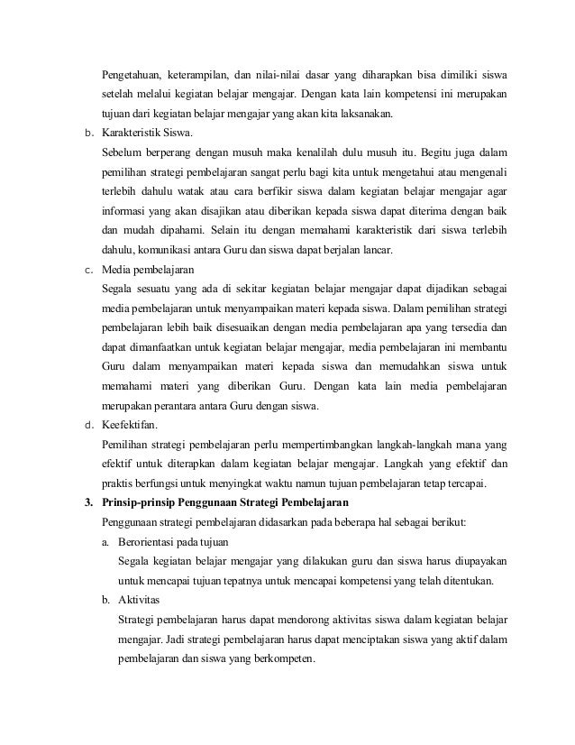 Model pembelajaran matematika