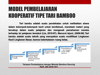 model pembelajaran tari bamboo dan two stay two stray.pptx