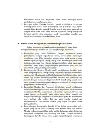 Model Pembelajaran Terpadu Treaded & Intergated .pdf